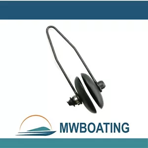 Outboard Motor Flusher Round 120mm x 90mm Rubber Muffs - Suits Most HP Outboards - Picture 1 of 2