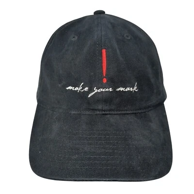 Sombrero ajustado Make Your Mark negro L/XL bordado 6 paneles autoridad portuaria Foto 1 de 4