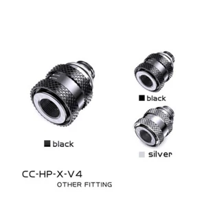 Bykski Hand Push Water Valve G1/4'' Brass Expansion Open Stop Switch Fitting - Zdjęcie 1 z 13