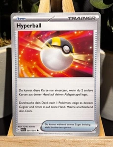Pokemon Hyperball 196/198 NM - M Deutsch Boosterfrisch - Bild 1 von 13