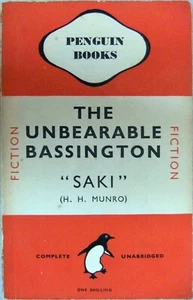 The Unbearable Bassington – Saki; Paperback book (Penguin #545 1947) - Picture 1 of 5