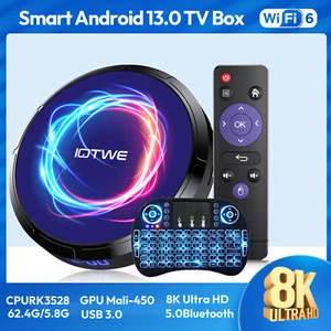 Smart Buletooth TV BOX Android13 4G 128GB 8K HD Quad-Core 5G WIFI Media Player - Bild 1 von 23