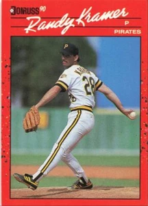 1990 Donruss Baseball Card Randy Kramer Pittsburgh Pirates #409 - Picture 1 of 2