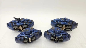 12-20 BMW F22 F30 F32 F36 3/4 Series M3 M4 Brembo Brake Caliper Blue Set X4 OEM - Picture 1 of 15