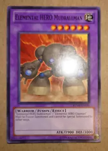 RYMP-EN018 Elemental Hero Mudballman Common Yugioh Card - Picture 1 of 1