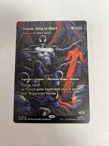 Venom King In Black Skithiryx The Blight Dragon sin bordes sin lámina #0022 Magic The Gathering - Imagen 1 de 10