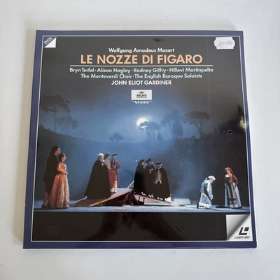 Wolfgang Amadeus Mozart Le Nozze di Figaro: John Eliot Gardiner Laserdisc SEALED - Image 1 of 4
