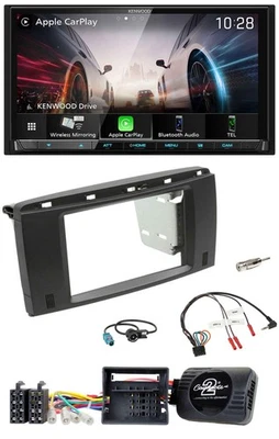 Kenwood Lenkrad 2DIN USB DAB Bluetooth Autoradio für Mercedes SLK 08-11 R171 - Bild 1 von 4