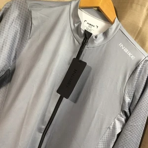INBIKE Radtrikot Langarm grau XL Sportbekleidung Modell MZLS230731 Neu mit Etikett - Bild 1 von 11