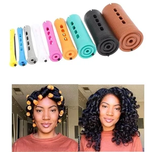 Harmless to Hair Hair Perm Rollers Hair Cold Wave Rod Women Lady Girl - Picture 1 of 20