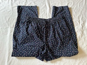 Amazon Essentials Herren Pyjamahose L Navy Paisley Print - Bild 1 von 7