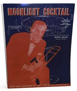 Moonlight Cocktail Kim Gannon Sheet Music 1941 - Picture 1 of 2