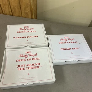 Danbury Mint Shirley Temple ANZIEHPUPPE komplette Outfits 3 Stück - Bild 1 von 4