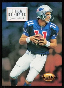 1994 SkyBox Premium Drew Bledsoe #98 FOOTBALL CARD New England Patriots - Picture 1 of 2