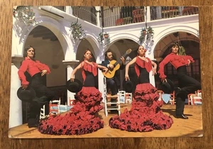 Flamenco Tänzer Sevilla, Spanien. Postkarte (WP3) - Bild 1 von 2