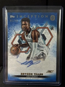 2022-23 Topps Chrome OTE Overtime Elite Bryson Tiller /55 Auto - Foto 1 di 2