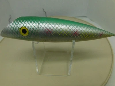 Vintage Lucky Louie Green Back Herring 5 3/4" Lure - Изображение 1 из 4