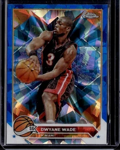 2024 Topps Chrome Blue Ice  - Dwayne Wade #154 Miami Heat - Picture 1 of 2