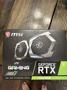 MSI NVIDIA GeForce RTX 2060 Super 8GB GDDR6 Gaming x Twin Frozr 7 Graphics Card - Picture 1 of 6