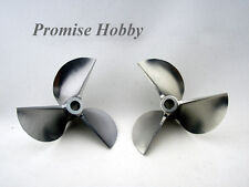 CNC 6917/3 aluminum propeller dia 69mm p1.7 pitch 117mm for 1/4" shaft rc boat