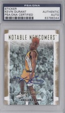 2007 Fleer Hot Prospects Kevin Durant #NN-1 PSA/DNA Certified Encased Rookie RC