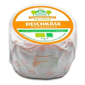 Backensholzer Hof BIO Deichkäse 1x ca. 700g Rohmilch-Schnitt-Käse laktosefrei - Bild 1 von 6