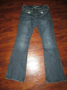 Women's American Eagle Outfitters Denim Jean Size 4 GUC - Picture 1 of 5