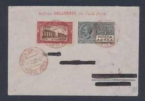 1927 - I. Volo Roma-Venezia, Aerogramma n. 79a - Imagen 1 de 2