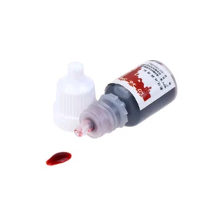 5ml Fake Blood Stage Halloween Fancy Dress Theatrical Makeup Vampire Cosplay - Picture 1 of 13