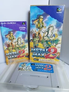 Metal Max 2 w/Box and Manual SuperFamicom SFC Data East JAPAN Excl. - Picture 1 of 13