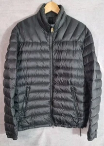 Bogner Damas Negro XL Acolchado Puffer Chaqueta, Blanco Puro Pato Plumón 600, PVP £450 - Imagen 1 de 13