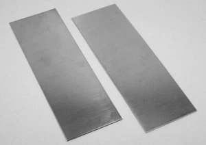 Nickel Silver Sheet / Bracelet Blanks 18ga 6" x 2" 1.02mm Pkg Of 2 - Picture 1 of 1
