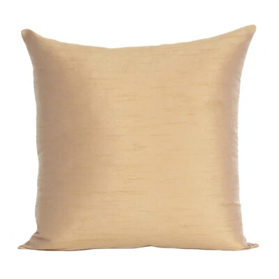 Funda de almohada cuadrada de color liso para decoración de sofá para el hogar tamaño 18x18 Foto 1 de 4