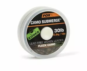 Líder de camuflaje sumergido Fox sin plomo 30 lb - 10 m / pesca de carpa - Imagen 1 de 1