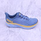Hoka One One Mens Clifton 8 Running Shoes 11.5 Wide Blue Comfort Cushioned LKNW