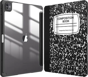 Hybrid Slim Case for iPad Pro 13-inch (M4) 2024 Shockproof Cover w Pencil Holder - Picture 1 of 19
