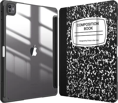 Hybrid Slim Case for iPad Pro 13-inch (M4) 2024 Shockproof Cover w Pencil Holder - Image 1 of 4