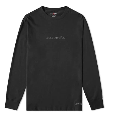 Air Jordan X A Ma Maniere Long Sleeve Tee (Ash) Size XXL- New- Ships Fast - Image 1 of 4