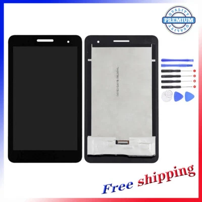 Black For Huawei MediaPad T1 7.0 T1-701U T1-701 LCD Display Touch Screen Panel - Image 1 of 3