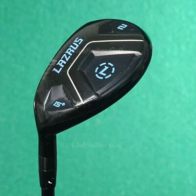 LH Lazarus Golf LAZ1 15° Hybrid 2 Iron Factory Graphite Regular - Image 1 of 3