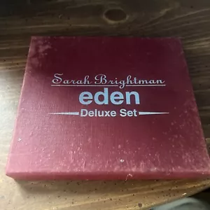 Sarah Brightman Eden Taiwan 2 CD BOX Video 5 Promo Card 28-P Booklet Deluxe 1998 - Picture 1 of 14