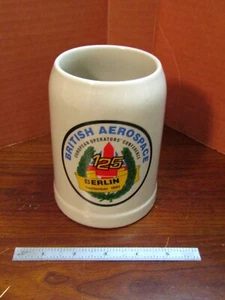 BRITISH AEROSPACE BERLIN 1991 EUROPEAN OPERATORS CONFERENCE 1/2 LITER BIERKRUG - Bild 1 von 6