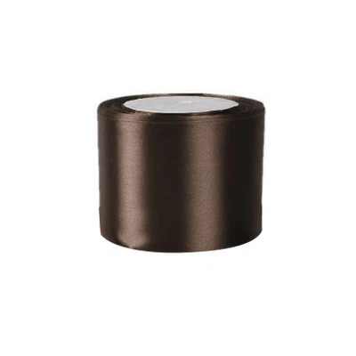 25 Yards/Roll Silk Satin Ribbon Multicolor Wedding Party Decor Width 1/2/4/5cm - Image 1 of 4