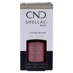 CND Shellac Gel Polish Untitled Bronze 0.25 oz - Picture 1 of 2
