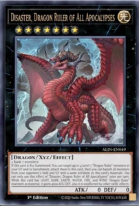 Yugioh! Disaster, Dragon Ruler of All Apoclaypes Alliance Insight PREORDER - Picture 1 of 1