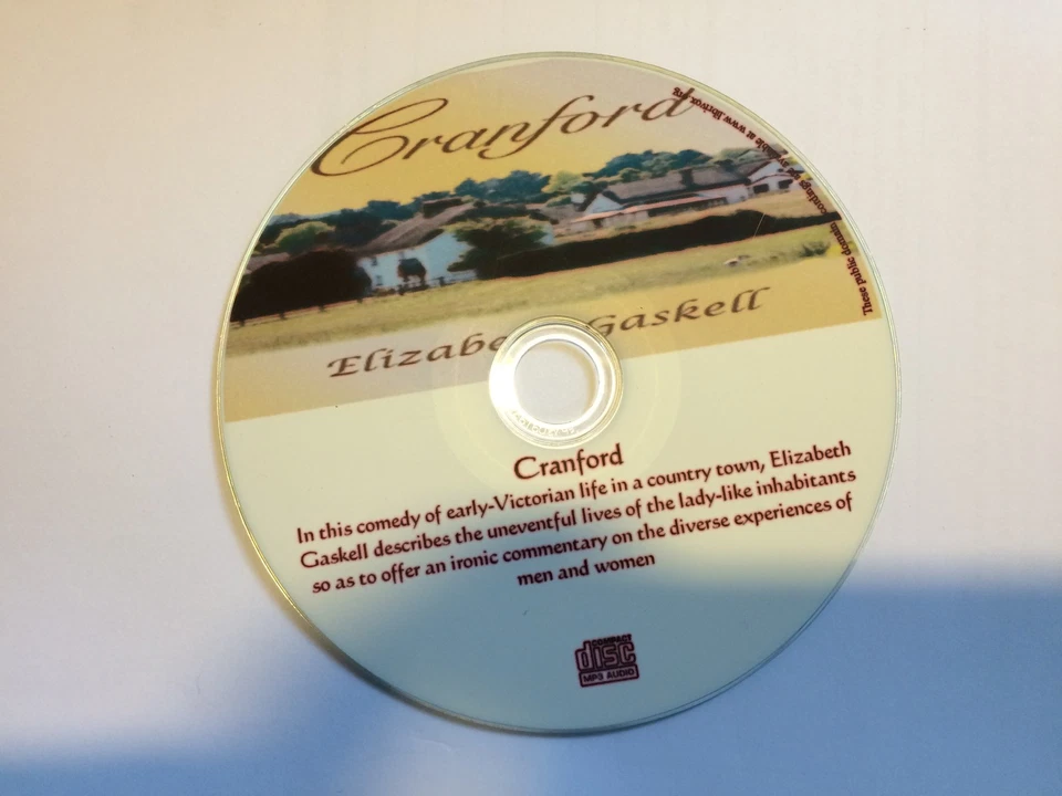 Elizabeth Gaskell : Cranford - 6+hrs on Mp3 Audio Book CD