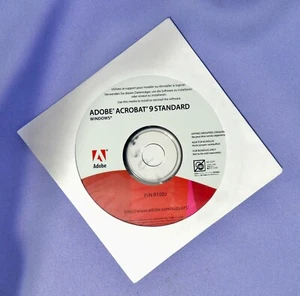 Adobe Acrobat 9 Standard for Windows Key With Serial Number - Picture 1 of 1