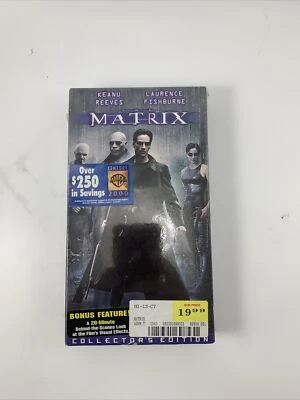 The Matrix VHS Collectors Edition NEW SEALED Vintage 1999 Rare - Image 1 of 4