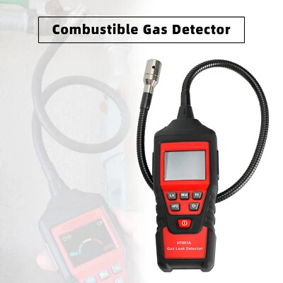 DARUPSUN Combustible Natural Gas Propane Leak Detector Portable LCD Tester Visual Leakage