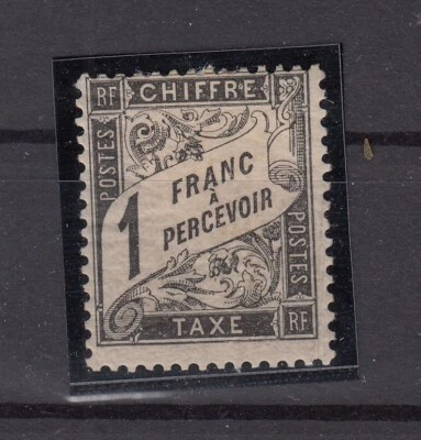 HQ24589/ FRANCE – POSTAGE DUE - Y&T # T22 MINT MH – CV 1540 $ - Image 1 of 2